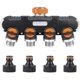 thumbnail image 1 of 4 Way Distributor, Hose Splitter, Adjustable Lockable Water Flow Distributor For Garden Irrigation 3/4' Connector, 1 of 5