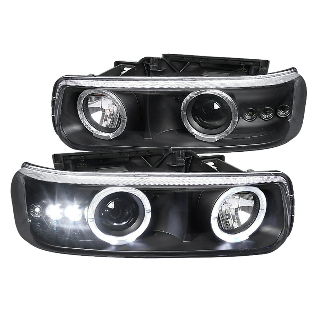 SpecD Tuning Halo Projector Headlights for 19992002 Chevy Silverado