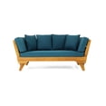 thumbnail image 2 of Teak - Look Daybed | Expandable Size | Backyard Lounging, Fits Your Furniture, 2 of 6