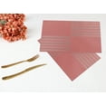 thumbnail image 6 of Unique Bargains Set of 6 Placemats for Kitchen Dining Table Decor Red 18x12in, 6 of 7