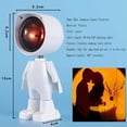 thumbnail image 7 of AMERTEER Robot Sunset Projection Lamp - 360 Degree Visual Mood Rotation Sunset Led Night Light Usb Led Projection Light Romantic Visual Mood Lighting Lamp For Bedroom Wedding Garden Party Home, 7 of 7