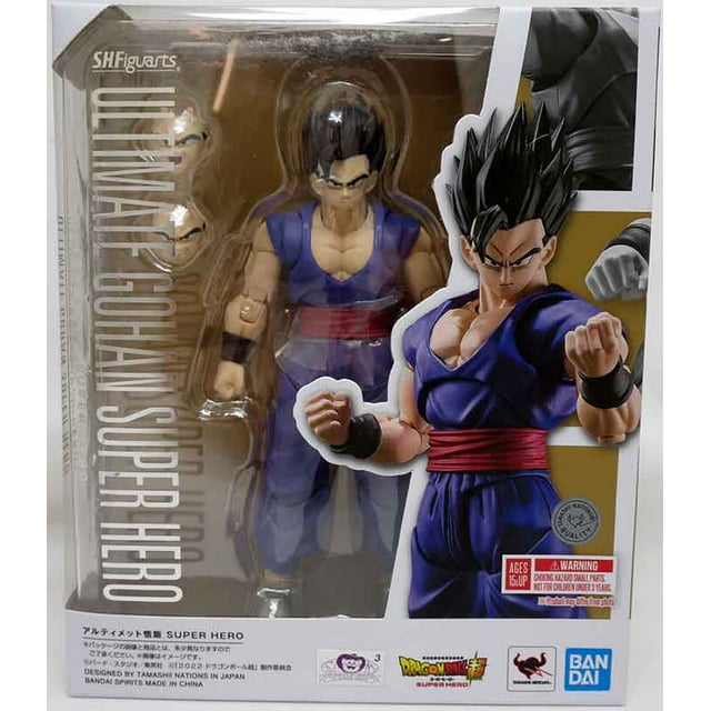 Dragon Ball Super Super Hero Figurine Articulée de 6 Pouces S.H. Figuarts - Gohan Ultime (Réédition)