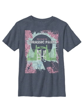 Blue Jurassic Park Big Boys 8 20 Clothing Walmart Com - jurassic park theme song id roblox