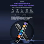 Electronic translation pen,3.69Translation Scanning Pen,142 Language Online/Offline/Text to Speech/Photo Translator Pen for Study, Travel, Business