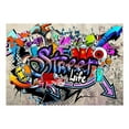 thumbnail image 3 of Tiptophomedecor Street Art Wallpaper Wall Mural - Street Game, 3 of 4