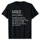 thumbnail image 1 of Retro Mike's Humor: Men's Funny Michael T-Shirt - Perfect for Anyone Named Mike, Casual & Outdoor Wear, Cotton Blend, Breathable & Stretchy Fabric, 1 of 6