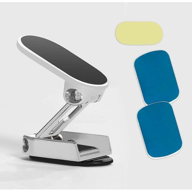 Smartphone Magnetic Holder in The car with 6 Super Strong Magnets Car Mount Compatible with All Mobile Phones (Silver)