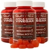 3-Pack - Yum Nutrition Gummez 270ct Total - Apple Cider Vinegar Gummies - ACV Diet & Weight Management