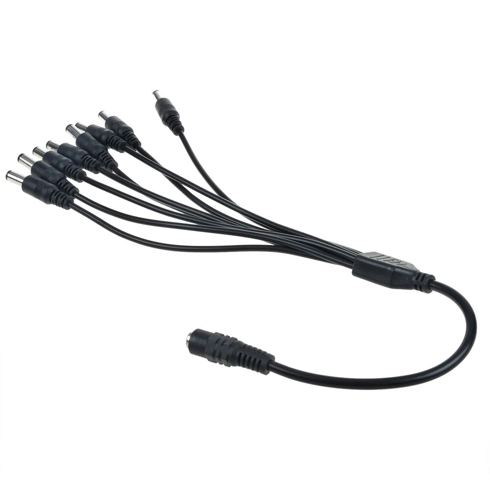 BUTTERFLY- Dc 1 Female To 1 To 4 & 8 Male Guitar Effects Pedals Dan Electro Power Cable