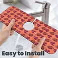 thumbnail image 6 of Vsdgher Cartoon Meat Kitchen Sink Splash Guard Faucet Mat -1 PC Super Absorbent Fast Drying Mat Sink Gadgets-Splash, Bathroom,Sink Mat,(15" X 5.5" ), 6 of 7