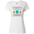 thumbnail image 3 of Inktastic I Want a Hippopotamus for Christmas Cute Ugly Sweater Women's T-Shirt, 3 of 5