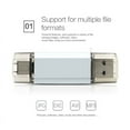 thumbnail image 5 of High Speed Type C USB3.1 U Disk L17- Aluminum Alloy Shell USB Flash Drive Silver_32G, 5 of 5