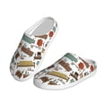 thumbnail image 2 of Picia Art Of Living for Women's Lamb-hug Comfy Fleece House Slippers Memory Foam, Slip-on House Shoes Indoor Outdoor-37/38, 2 of 7