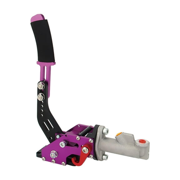 Universal Car Hydraulic Handbrake, Handbrake Gear, Anti Slip ,Replaces Emergency Brake Lever for Car High Reliability Easy Installation , Violet