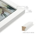 thumbnail image 3 of Modern 8 in. x 10 in. White Picture Frame (Set of 2), 3 of 8