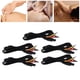 thumbnail image 5 of Clip de cable de electrodo, Alambre de electrodo Tens MasAJE NEGRO SIMULADO 5 Piezas de Ancho aplicabilidad para mácina tens para mácina terapéutica digital, 5 of 7