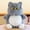 MR--288, variant on Cute Brown Squirrel Plush Toy, Soft Stuffed Animal with Acorn Print, Kawaii Woodland Creature, Perfect Gift for Kids