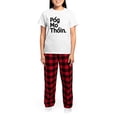 thumbnail image 4 of CafePress - POG MO THOIN Women's Light Pajamas - Women's Short Sleeve Print T-Shirt and Pants Light Cotton Pajama Set, 4 of 7