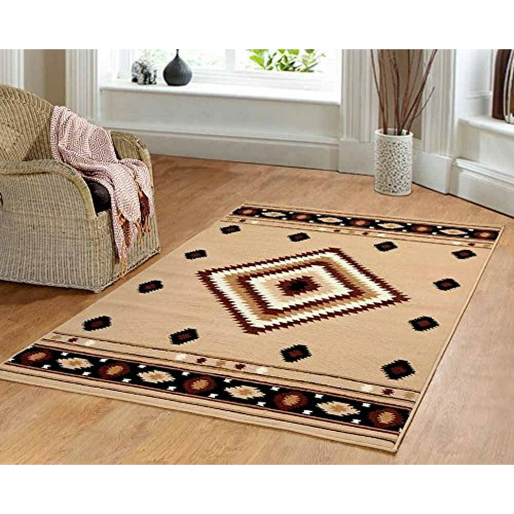 Southwest Southwestern Modern Rustic Lodge Area Rug, Burber, 5'x7'5
