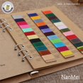thumbnail image 2 of XianGe MeiSi Wax Thread Color Card Book, 2 of 7