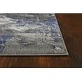 thumbnail image 3 of 5'x8' Grey Machine Woven Abstract Watercolor Indoor Area Rug, 3 of 12