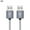 Grey 3M, variant on 0.25/0.5/1.5/3/2m USB2.0 Male to Male USB Cable High Speed Data Transfer Cord