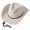 Beige, variant on Clearance! Fdelink Cowboy Hats Sun UV Protection Hat Unisex Solid Ribbon Cowboy Straw Hat Cow Head Fried Dough Breathable Sunshade Hat