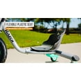 thumbnail image 4 of Razor RipRider 360 Mini, 360 Degrees Spinning Caster Trike, Dual Inclined Rear Casters for Easy Spinning and Drifting, Durable Welded Steel Frame and Fork, Adjustable Bucket Seat, 4 of 6