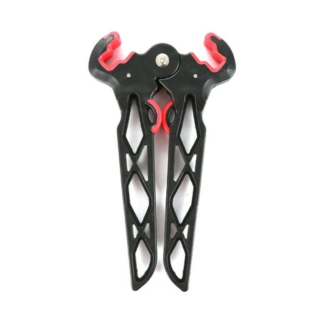Jeobest Archery Bow Stand Holder - Bow Stand for Compound Bow - Bow Jack Stand - Archery Bow Stand Compound Bow Limb Clamp Kick Stand Holder Bracket for Archery Target Shooting Hunting
