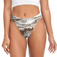 thumbnail image 1 of Balery Woodland Forest With Deers Tangas de Algodón para Mujer con Estampado – Ropa Interior Sexy, Transpirable, G-string-3X-Large, 1 of 6