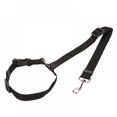 thumbnail image 2 of Cinturones de seguridad para mascotas, perros y gatos, reposacabezas ajustables para coche, arnés de seguridad para vehículo, color negro, 2 of 8