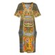 thumbnail image 4 of Vestido de bolsillo suelto con tótems de Alaska, vestido de noche de lujo para mujer, ropa de mujer, vestidos, 4 of 7