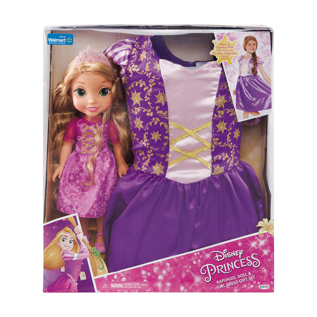 Disney Princess Rapunzel Toddler Doll and Dress - image 2 of 8