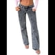 thumbnail image 2 of Pantalones Vaqueros de Pierna para Mujer, Tiro Bajo, Holgados, de Pierna Recta, Estilo Boyfriend, Vaqueros Casuales Sueltos, Estilo Chica Y2K Negro S, 2 of 10