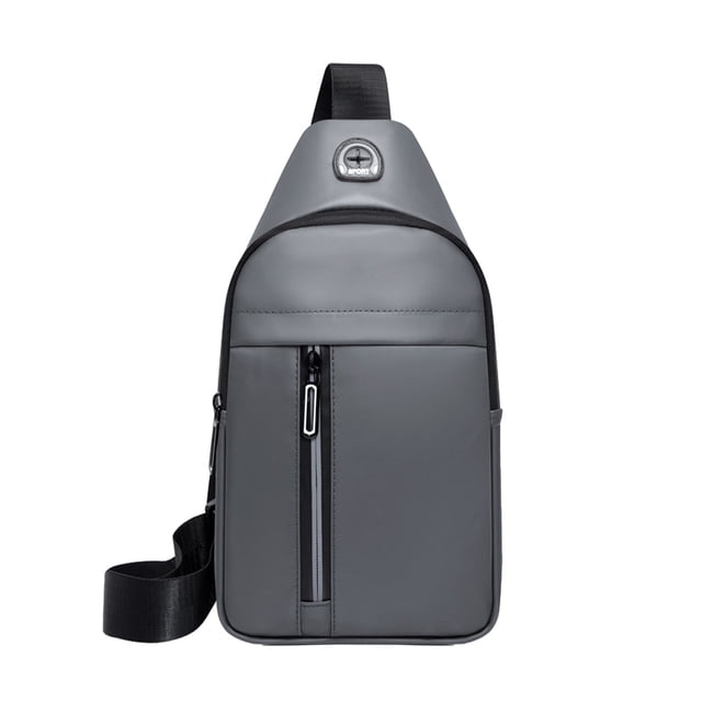 Bolsas para las Mujeres Bolsa de Espalda Pequeña Bolsa de Hombro de Pecho Transversal, Paño 30x17x5.5cm Bolsa de Viaje con Agujero de Auriculares para Hombres Mujeres Niños,Bolsas Transversales para M