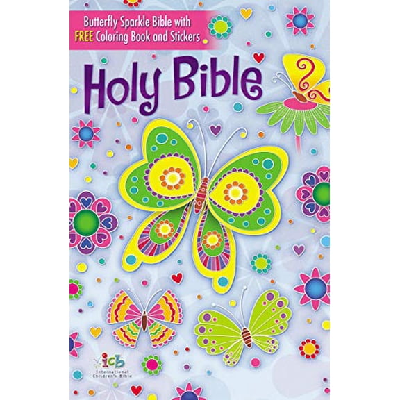 Pre-Owned Butterfly Sparkle Bible-ICB (Hardcover) 0718085574 9780718085575