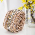 thumbnail image 4 of Chaîne Garniture, Ruban de Strass, Rouleau d'Enveloppe de Maille Sans Fanée pour Collier Coiffure Robe de Mariée Chaussures, 4 of 8