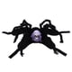 thumbnail image 1 of Disfraz de araña de Halloween para perro, gato, disfraz de mascota de araña de simulación ajustable transpirable, color morado S, 1 of 5