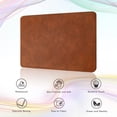 thumbnail image 4 of KOMI Cork mouse pad, Student desktop Writing Pad Office laptop pvc computer pad, sewn edge microfiber base, non-slip, waterproof, mouse pad, computer, laptop, office and home, 1 pack, 8 "11", 4 of 6