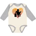 thumbnail image 3 of Inktastic Barrel Racing Rodeo Cowgirl Girls Long Sleeve Baby Bodysuit, 3 of 5