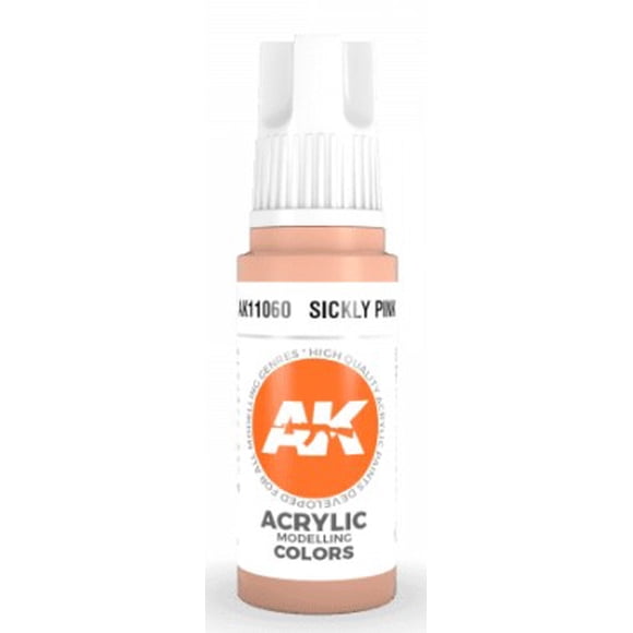 Sickly Pink Acrylic Paint 17ml Bottle