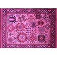 thumbnail image 1 of Ahgly Company Indoor Rectangle Oriental Pink Industrial Area Rugs, 8' x 12', 1 of 4
