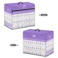 thumbnail image 3 of HELLHERO Butterfly Lavender Pattern Sewing Machine Dustproof Cover with Tote Handle and Pocket Easy to Replacement and Clean Easy to Store Compatible, 3 of 8
