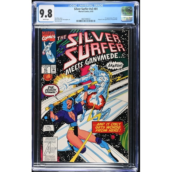 Silver Surfer #81 - CGC 9.8 Comic Book