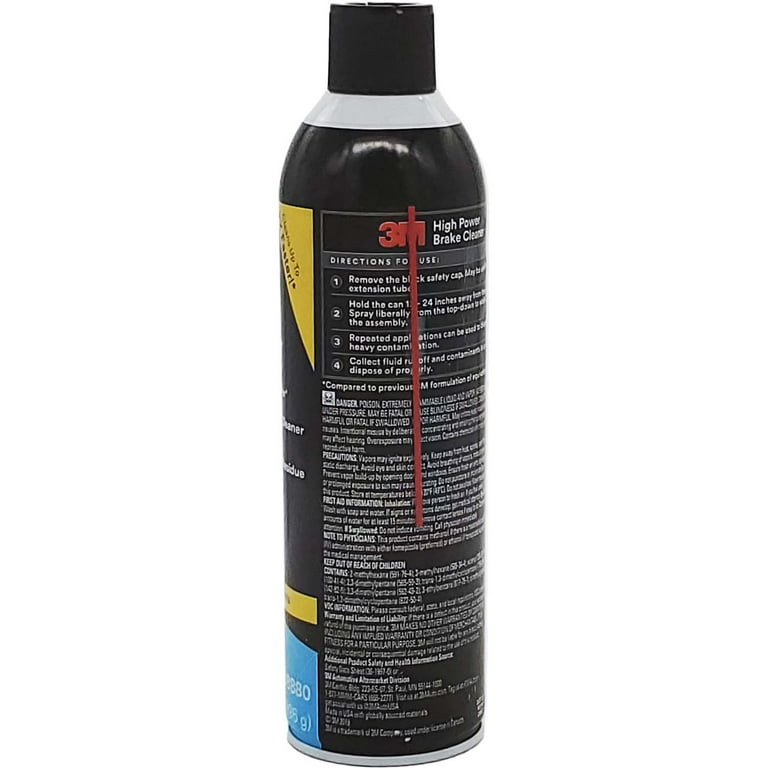 3M 08880 High Power Brake Cleaner 14oz Can - Pack of 12 
