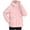 Pink, variant on MaFYtyTPR Womens Coats Winter Women's New Long-sleeved Hooded Solid Color Zipper Pocket Top Casual Coat Black XXL