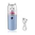 thumbnail image 2 of Bewildely USB Sprayer Maker Portable 30ml Mini humidificador Fogger Face Steamer Viajar Camping Atomizador Instrumento de belleza Humidificadores Tipo 1 Azul, 2 of 6