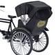 thumbnail image 4 of Modelo de Rickshaw, diseño Retro, decorativo, interesante aleación, Rickshaw de 3 ruedas, adorno de escritorio para Decoración, 4 of 8