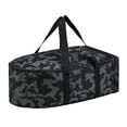 thumbnail image 1 of Bolsa de pesca con cremallera, funda para caña de pescar, bolsa de transporte portátil para accesorios, 35 L Negro Gris, 1 of 9