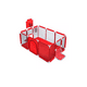 thumbnail image 1 of Corralito Para Bebé Corral Infantil 2.30 Gimnasio De Juegos rojo, 1 of 5